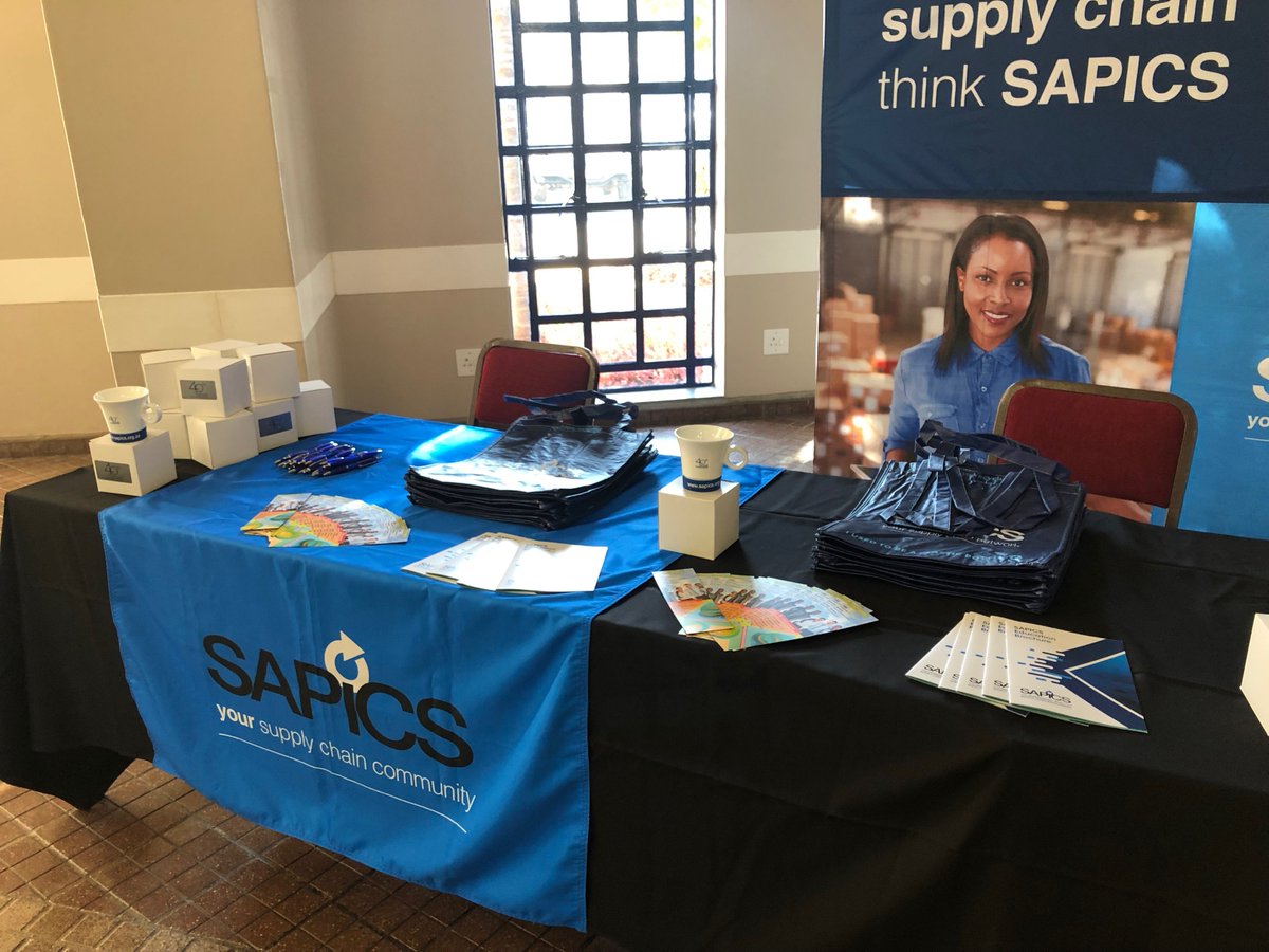 SAPICS01's tweet photo. SAPICS is presenting and exhibiting at @Tukkies for the Supply Chain Career Fair. SAPICS looks to their young professionals and students as the future of supply chain. We want to nurture the talent and make them a part of the supply chain community. https://t.co/IP7IZGC1pN
