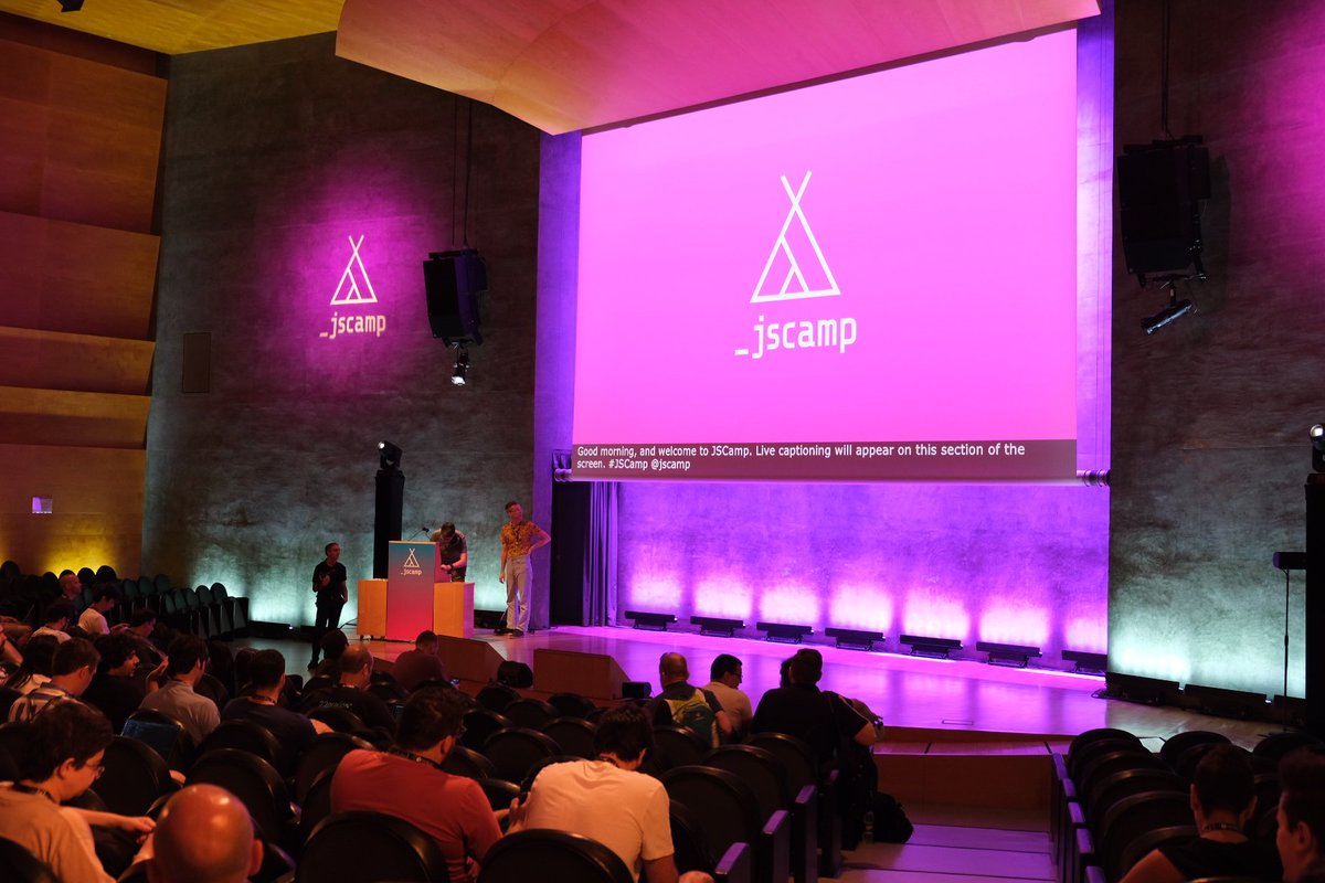 jscamp's tweet image. Last day of #jscamp 2019 is about to get started.