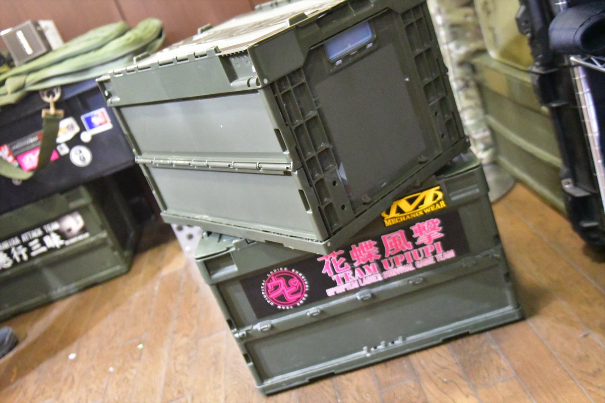 ミリタリーコンテナ、どれくらい入るの？ サバゲー装備収納の決定版