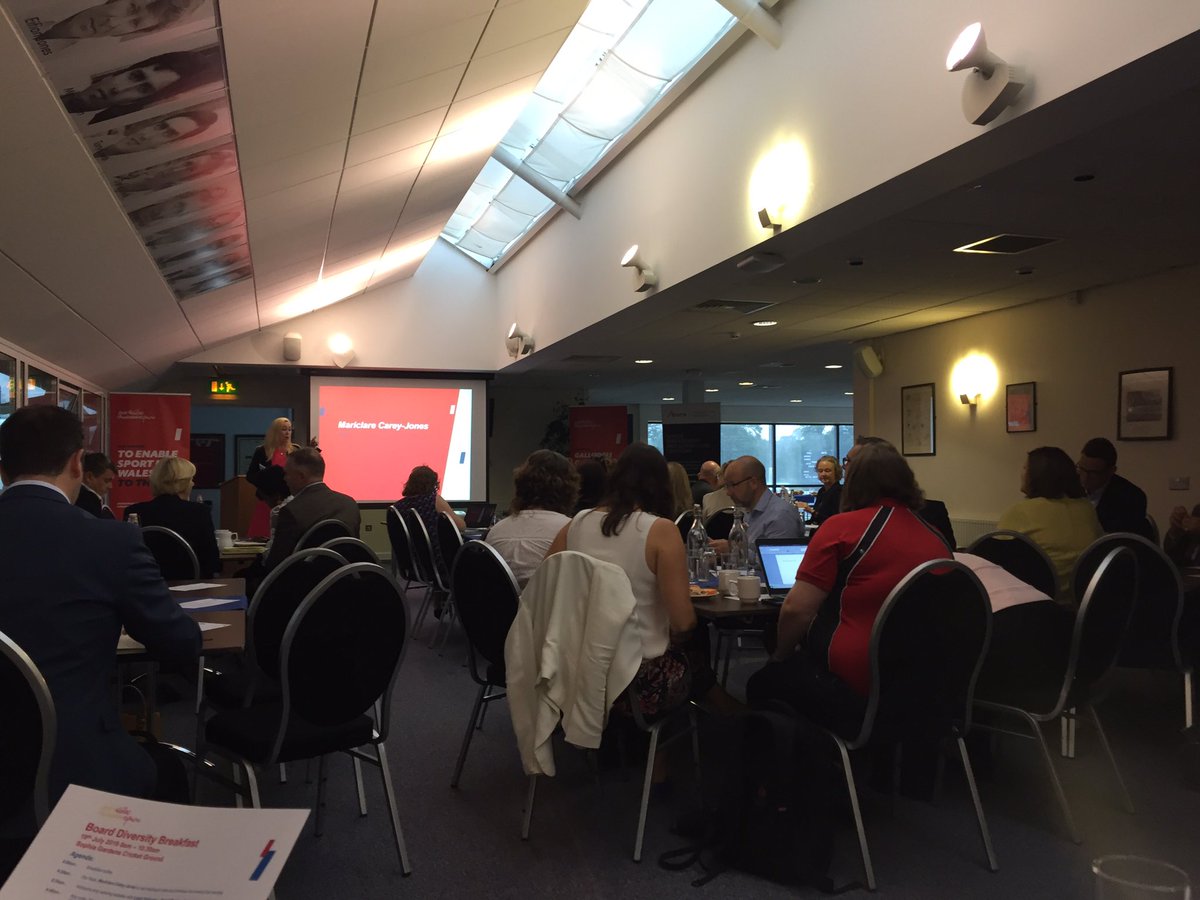 JonnyMogs's tweet photo. Busy start to the day with Board colleagues @TeamWales attending the @sportwales Board Diversity Breakfast. Critical policy area and great to see Welsh sport driving ambitious targets across the sector #diversity #boards https://t.co/9QgRz20nuw