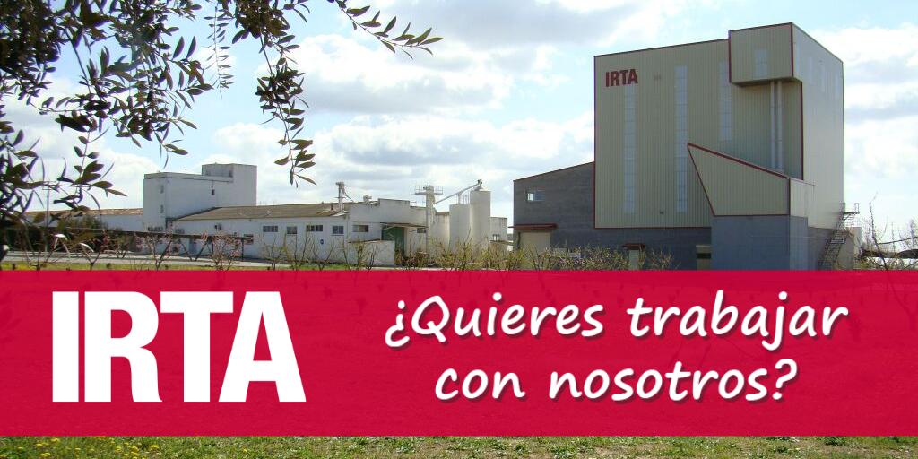 irtacat's tweet photo. Oferta de #empleo IRTA: Auxiliar técnico/a de apoyo de mantenimiento en Mas Bové

🗺️ Mas Bové (#Constantí, Tarragona)
⏳ Inscripciones antes del 29 de julio
ℹ️ https://t.co/zTtmf86gn6 https://t.co/lM3gDvskwR