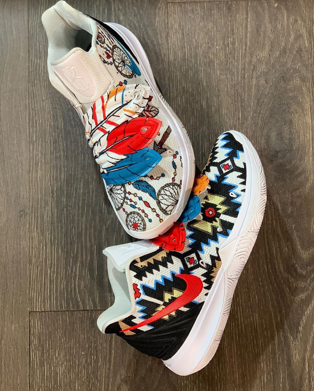 kyrie irving native american shoes