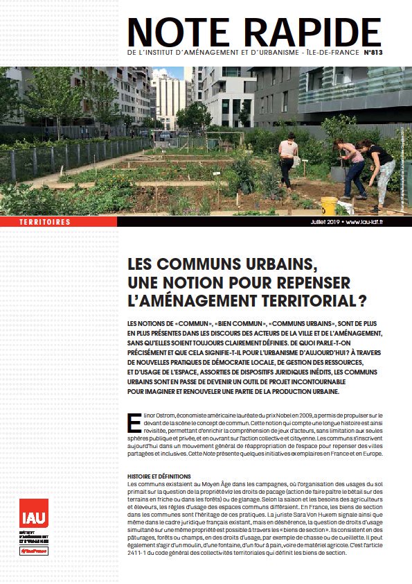 linstitutPR's tweet image. [Note rapide] Les #communsurbains, une notion pour repenser l’aménagement territorial ? iau-idf.fr/nos-travaux/pu…  #Orangelabs @HotelPasteur @Terredeliens @SudParisSoleil #GruenBerlin @AssociationICI @LabGov @InitiativesT