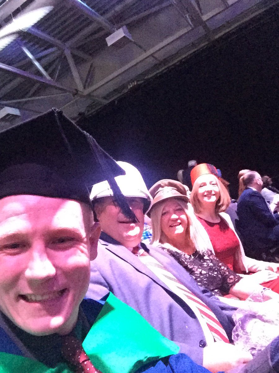 The Wangs at the <a href="/uniofeastanglia/">UEA</a> graduation ceremony! You may now call me master Wang!!!