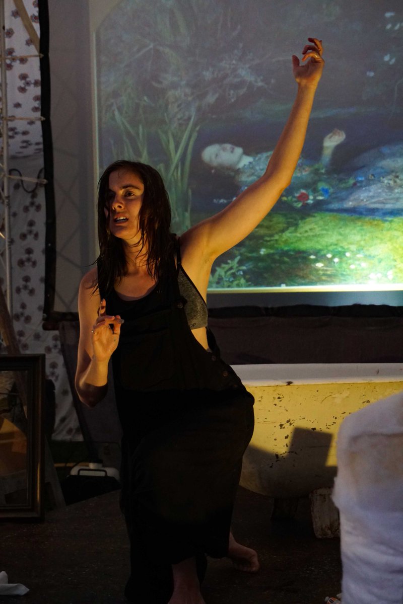 psfestival's tweet photo. Abyss at PSF2019
"Laura Peterson gave an emotional masterclass, veering from calm and chatty to deranged and suicidal in the blink of an eye.....she did not falter" Petersfield Post
#playsandpicnics #Hamlet https://t.co/asVVN3U4I3