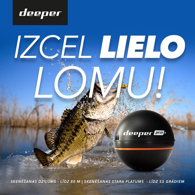 💦 Zivis no Tevis nepaslēpsies! 💦
Kļūsti par profesionālu makšķernieku kopā ar Deeper!💪
Ienāc uz izvēlies savu Deeper 👉 bit.ly/2SmS3G5"