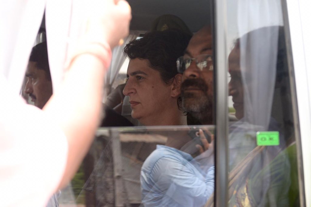 kcvenugopalmp's tweet photo. I condemn in the strongest terms the autocratic arrest of Congress General Secretary Smt.@priyankagandhi who was going to meet the families of those killed in Sonbhadra massacre. UP government led by Yogi Adityanath has completely failed on the law&amp;order front. #UPmeinJungleRaj https://t.co/iVN5n5F4ld