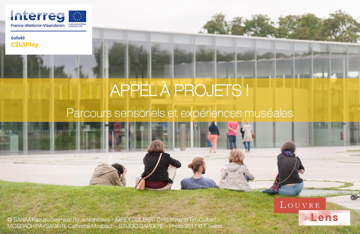 Nouvel appel à projets pour #C2L3PLAY en partenariat avec le @MUSEELOUVRELENS ! En savoir plus ➡️ crossborderlivinglabs.eu/fr/open-call/ Candidatez ! Date butoir de remise des dossiers le 15/09/19 !