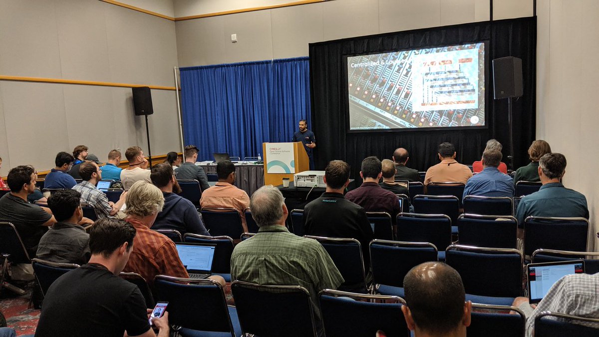 wso2's tweet image. Pictures from @OSCON where @asankama spoke about our cell-based reference architecture, which is decentralized, #APICentric, #CloudNative, and #Microservices friendly.
#WSO2 #OSCON #OSCON2019