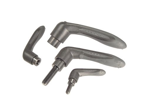 RoganCorp's tweet photo. Rogan's AXL Series Clamping Levers are comprised of 2 shot SoftTouch TPE over glass-reinforced polypropylene, with threaded inserts or studs up to 3 inches, and multiple color options. https://t.co/rEQChy8QhK. https://t.co/4oVUapmQvi