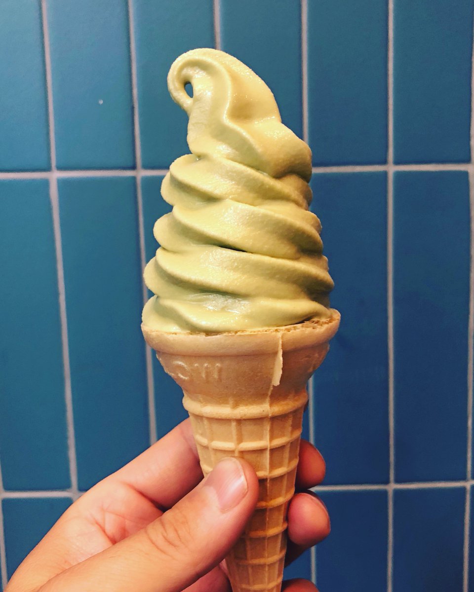 sotnyc's tweet photo. We are loving our new soft serve flavor so matcha! Just in time for the heat wave and #NationalIceCreamDay! 
Currently being served at our #FiDi location only. 
#sotnyc https://t.co/utfvlhqxuH