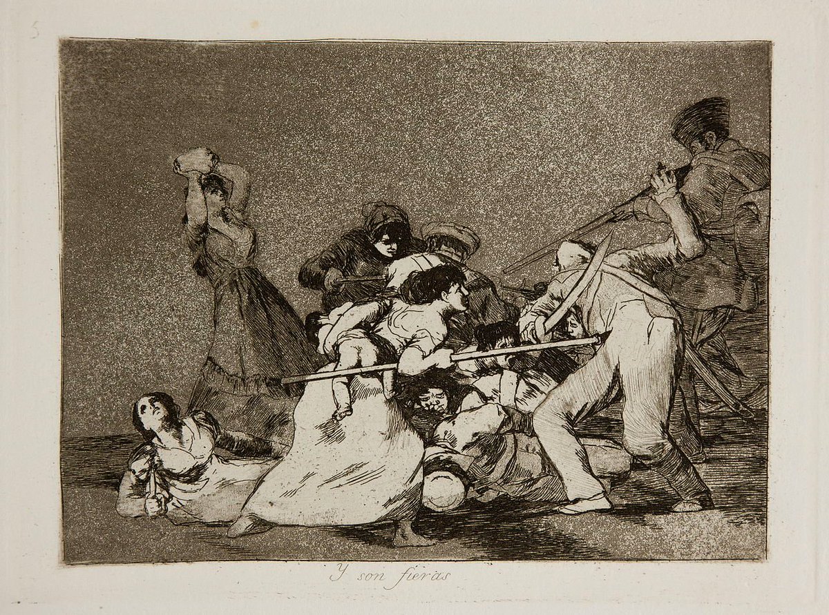 EL ROMANTICISMO ESPAÑOL  #PRERROMANTICISMOMuchos consideran a Goya el primer fotógrafo de guerra por 'Los desastres de la guerra'.Fue llevado a la Corte de Carlos III por Bayeu y Carlos IV lo designó primer pintor de Cámara.- https://www.hoyesarte.com/sin-categoria/goya-primer-fotografo-de-guerra_91095/- https://es.wikipedia.org/wiki/Los_desastres_de_la_guerra