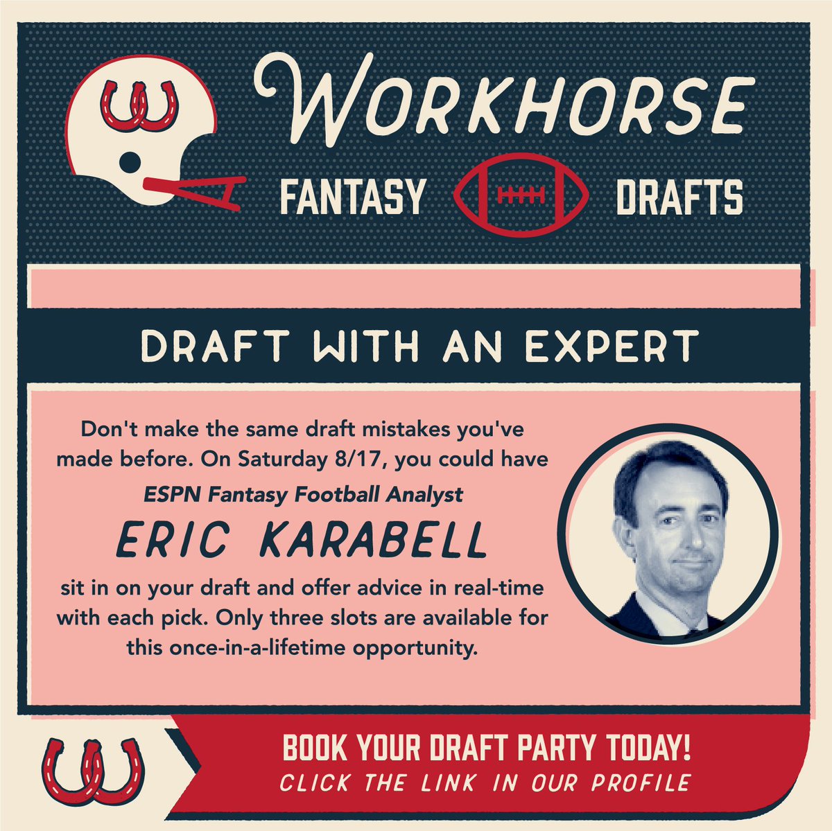 What's up @ Workhorse? Draft your fantasy team with an ESPN Fantasy Football expert! Plus Flights To Go round 2, Mug Club and more - mailchi.mp/4c4d92c98b74/w…