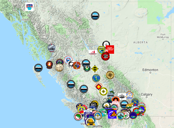 BCSARAssoc's tweet photo. There are 80 recognized #BCSAR groups, as well as four provincial organizations. Which logo is your favourite? See all teams here 👉 https://t.co/x93vhSnxCt https://t.co/QdcZ1esOH2