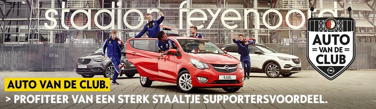 Wordt uw nieuwe Opel een Auto van de club? Vraag nu een voucher aan voor het speciale Feyenoord-pakket via lnkd.in/eN5Gr96 en kom langs bij Orange Motors voor een persoonlijk aanbod. #feyenoord #opel #opel120 #rotterdam