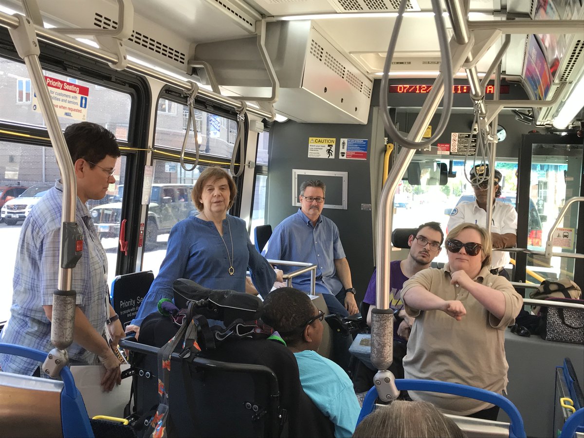 JJsList's tweet photo. Thanks to @CTA's Amy Serpe and Operator Nancy for collaborating with @PaceSuburbanBus. @jjslist & @RTA_Chicago on another successful Hop on the Bus Workshop. @searchinc1968 individuals at Lincoln Square got great tips on fixed-route transportation from all! https://t.co/75wQupTchR