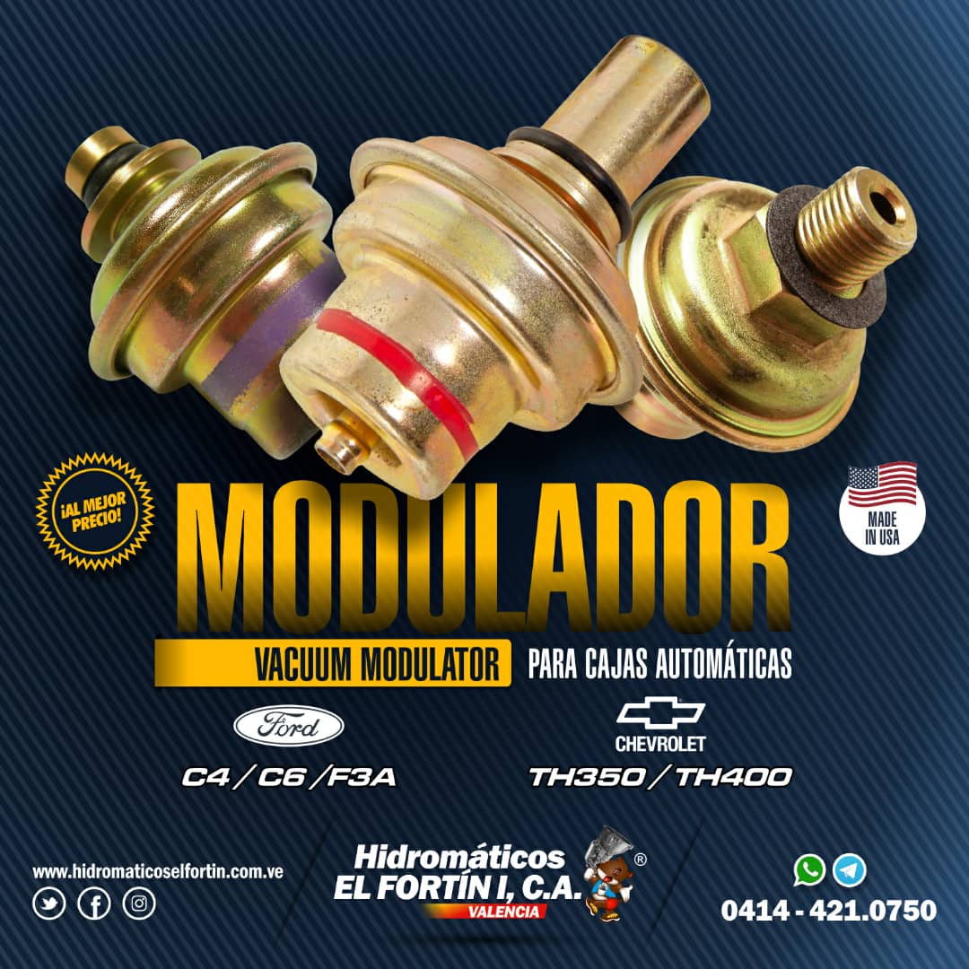 HidromaticosI's tweet photo. MODULADOR (Vacuum Modulator) para cajas automáticas ford #c4 #c6 #f3a y @chevrolet #th350 #th400 ...Repuestos made in USA al mejor precio!
.
Hidromáticos El Fortín I, C.A...
.
¡Comprometidos… https://t.co/DbzFQLHAYh https://t.co/Tle0Mqs2w4