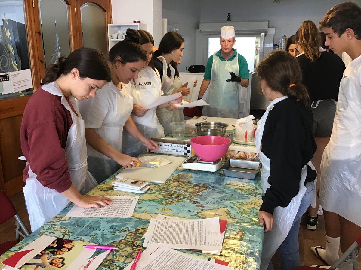 TrinityLCUK's tweet photo. What a fantastic week we are having so far with our new group of students from Barcelona! We have been learning all about the British ways of living, eating tea at new times, cooking brownies, visiting Chester and so much more!! #educationaltrips #trinitylc #trinity #llandudno https://t.co/MZn8FQS5kg