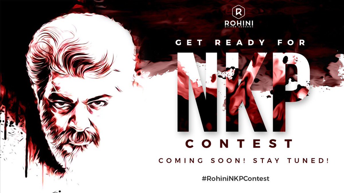 RohiniSilverScr's tweet photo. Get ready to grab the #NKPFDFS tickets and Lot more give aways for #NKPatRohini . Keep guessing about #RohiniNKPcontest , update coming soon 🔥🔥 #NerKondaPaarvai #FansFortRohini https://t.co/NNRmb3YYOb