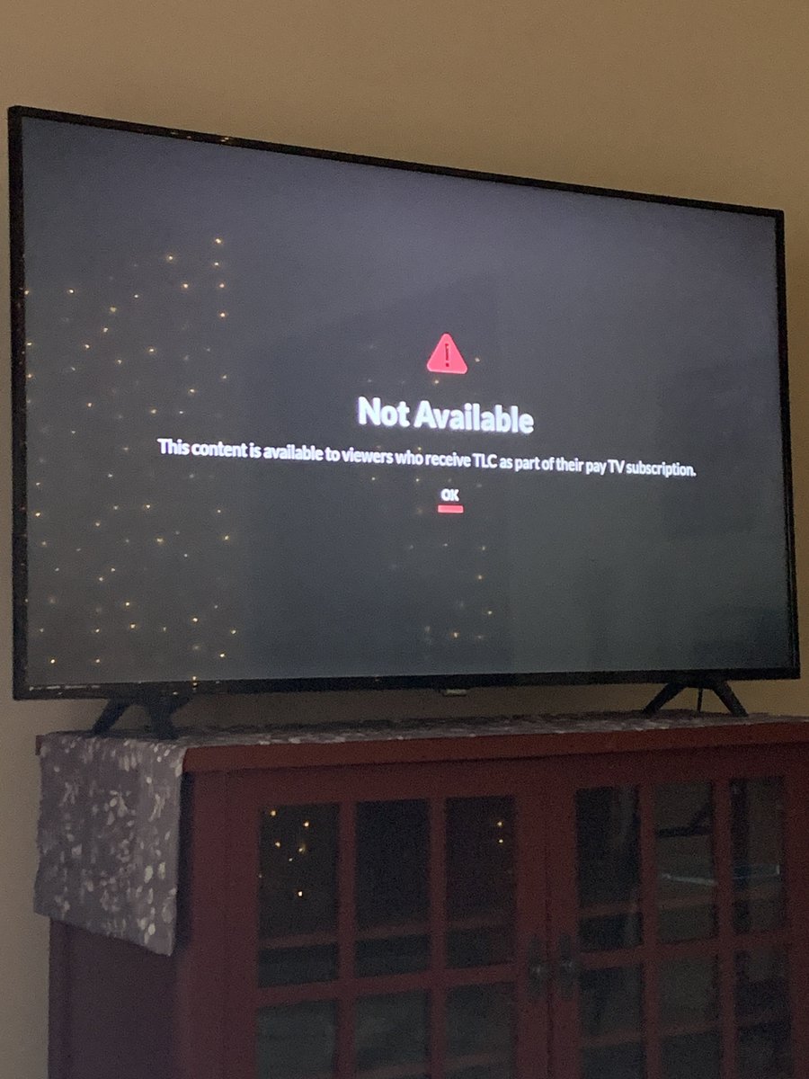 karenbethcourcy's tweet image. #tlcgo @TLC why do I get this message now when trying to watch TLC on my firetv &amp;amp; roku telling me I need a TV subscription.I have PHILO and never had a problem watching TLC episodes before! I now have to watch it thru the PHILO app! whats going on? this was never a problem before