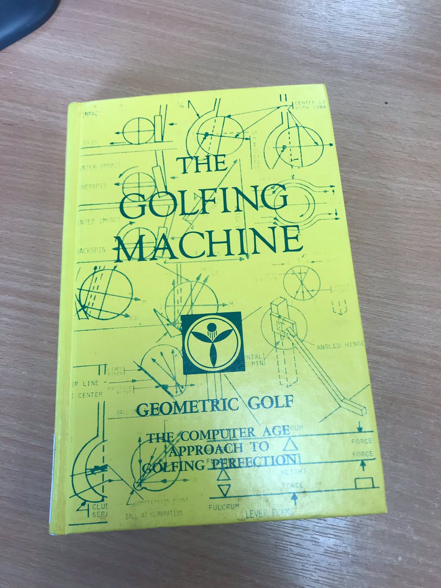 DiggersGolf's tweet image. Deep stuff #golfmachine #golf