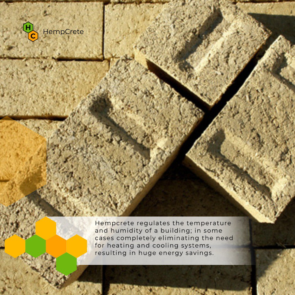 CreteHemp's tweet photo. Designed to naturally regulate temperature, hempcrete scores 100% on energy efficiency
Visit - https://t.co/xNklqPSasl for more details 
.
.
#hempcrete #hemp #hemphelps #hempproducts https://t.co/h0eUNcJMTS