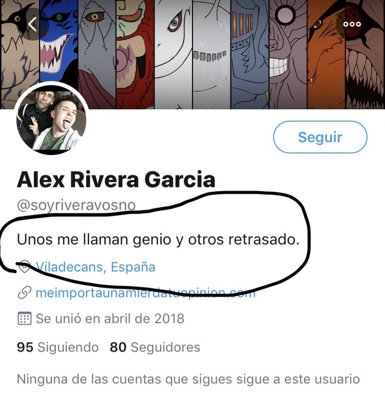 SergioXx_'s tweet photo. @Horchatica Le llamara genio su madre porque vaya retrasado joder https://t.co/AomuQ9MtjM