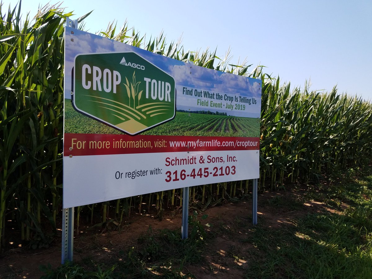 Preparations are being made for our Crop Tour coming up Tues, July 23rd.  If you haven't signed up yet.  NOW IS THE TIME!!!!!!!   Register now. schmidtinc.com/croptour.html  or give us a call at 316-445-2103  <a href="/AGCOcorp/">AGCO</a> <a href="/precisionplant/">Precision Planting</a>