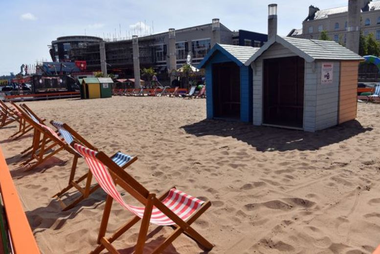 It opens tomorrow! First look at the 2019 Cardiff Bay Beach that has a giant wheel and splash pool
bit.ly/32BQWa9