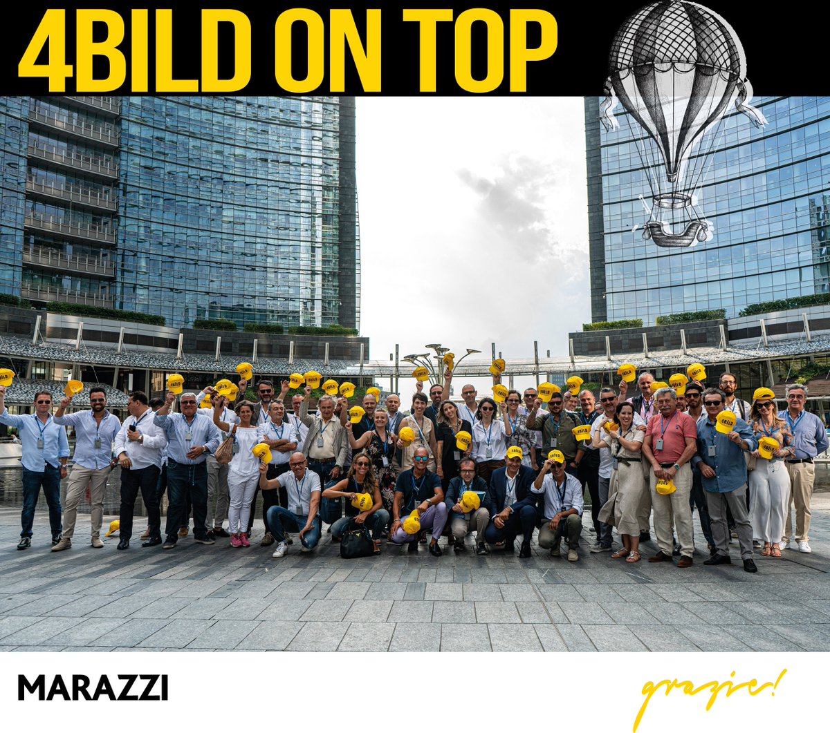 4BILD's tweet photo. Grazie.
Per aver passeggiato insieme a noi tra i grattacieli, per aver ascoltato la nostra idea di eccellenza, per aver respirato l’aria buona delle relazioni su una meravigliosa terrazza.
Presto tutte le foto sulla pagina e sul nostro sito https://t.co/1LxzMvIchk 
#4bildontop https://t.co/KiaQlDJX3d