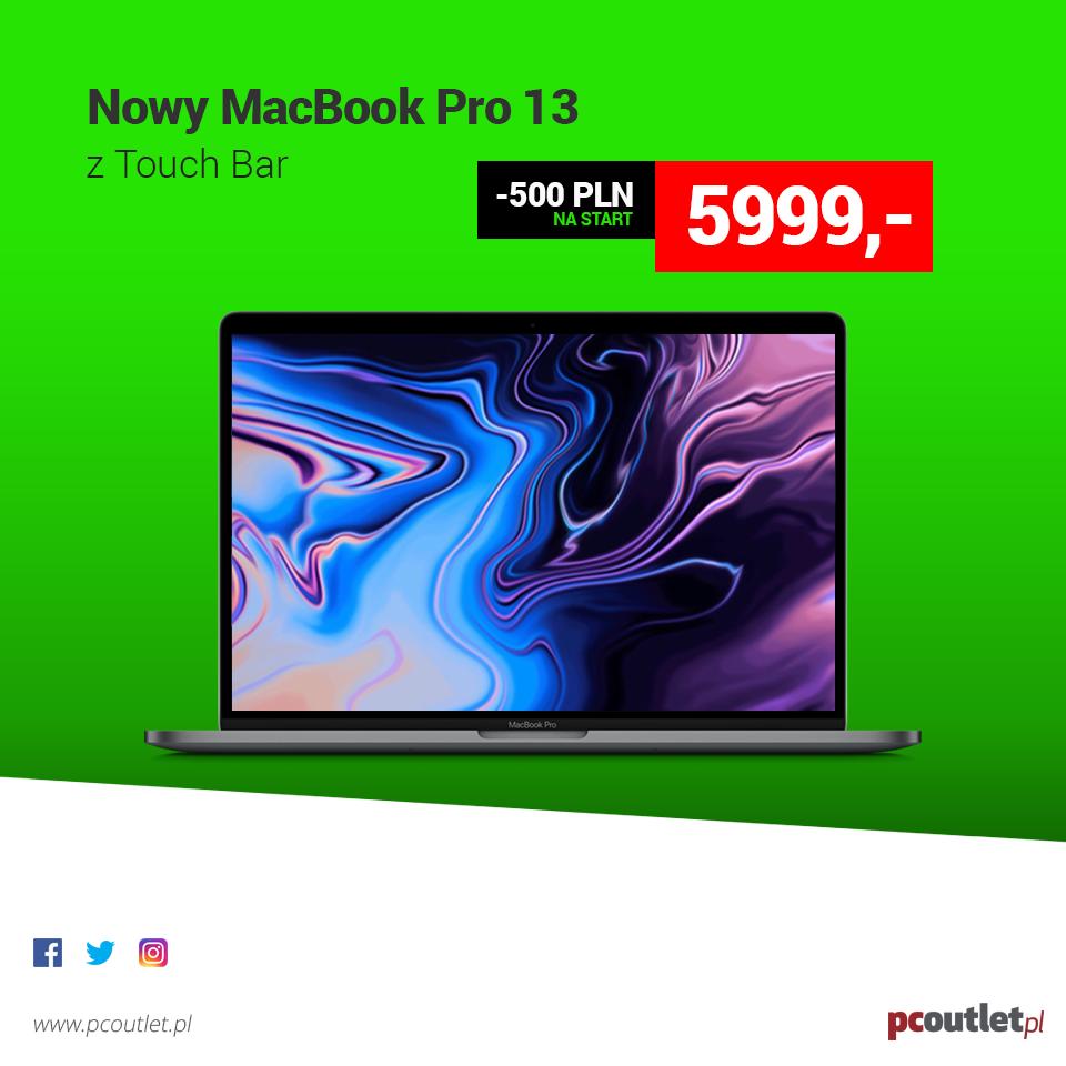 pcoutletpl's tweet photo. Nie musisz być studentem ani nauczycielem żeby dostać lepszą cenę. U nas masz ją na starcie😉
🆕Nowy MacBook Pro 2019 z Touch Bar od 5999zł
➡️https://t.co/w7lzdjt4BH
✅Dostępny od ręki
✅Polska dystrybucja
✅Pełna gwarancja Apple
🆓Darmowa wysyłka
@CebulaDeal #MacBookPro https://t.co/HEUQVMq8lY