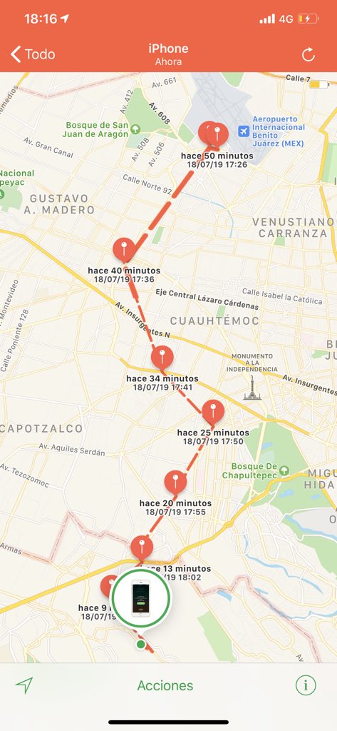 PatriciaAmezcua's tweet photo. @Uber_MEX se contactó al conductor cuando estaba a tres cuadras de nosotros y dijo que no iba a devolver el celular #uber #uberrata https://t.co/i13Aqgbl2h