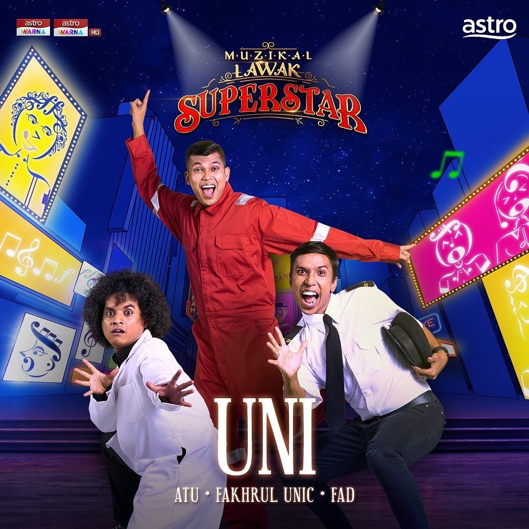unicofficials's tweet photo. Vote UNI guysss! #muzikallawaksuperstar
click link https://t.co/lZ4rRoGnPO https://t.co/IHaTN4OLdP
