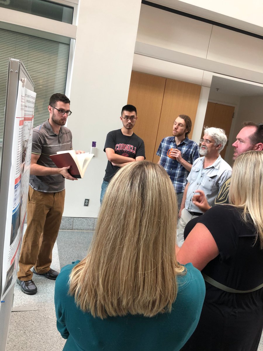 CHESS_user's tweet photo. Congratulations to our summer students on all of their hard work and a successful poster symposium yesterday. These are our scientists of the future. #CHESScience #MacCHESS #Cornellaccelerates #Scientistsofthefuture #STEM https://t.co/IaKiywgM0Z