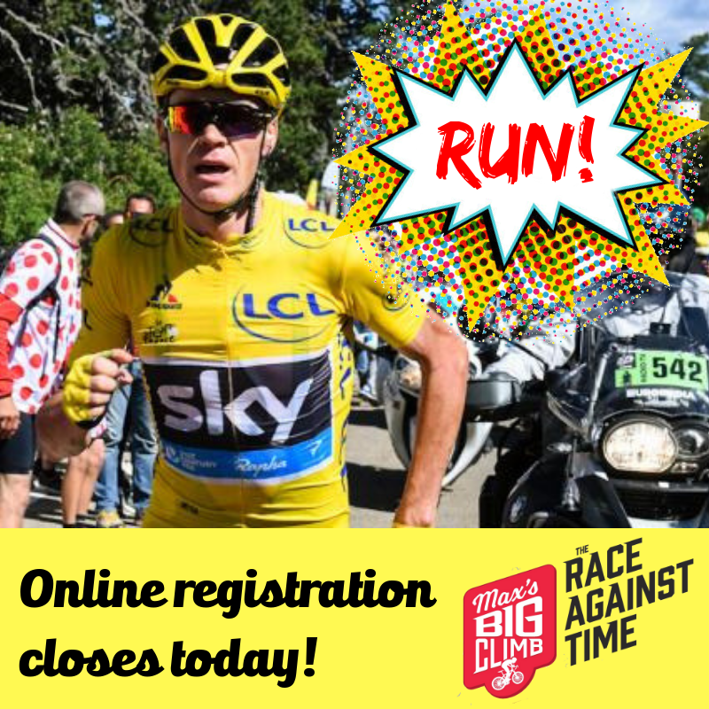 MaxsBigClimb's tweet photo. Come out to ride the hill for the 1st time, to beat your PB or to claim the trophy. Race to help end Duchenne muscular dystrophy - a fatal disease that currently has no cure. So race for yourself, race for Max, race for all the kids living with Duchenne.
https://t.co/qSUlaSzX9a https://t.co/xYLV23MEnh