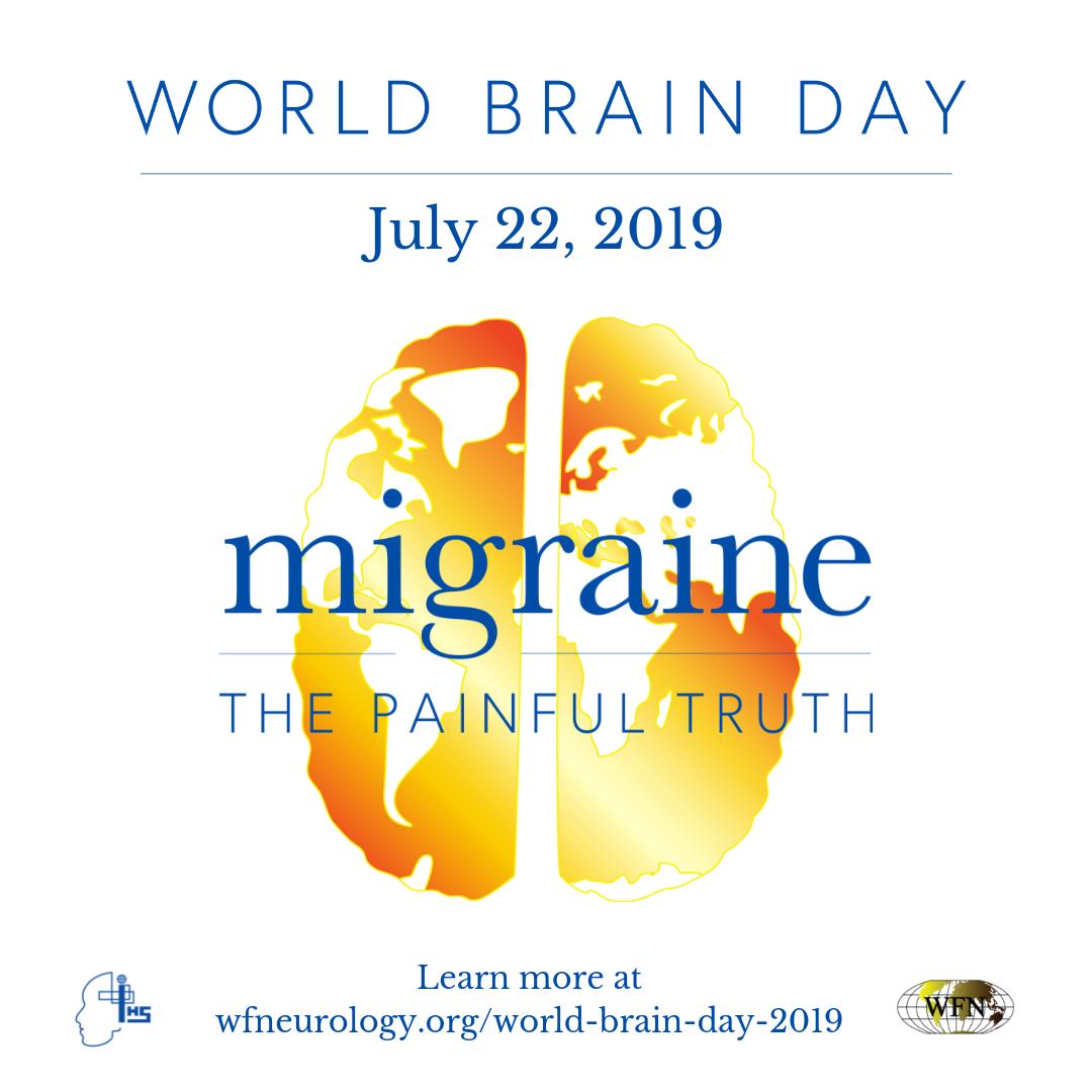 #Migraine is the most common brain disease, affecting 1 in 7 people worldwide. This year, #WorldBrainDay is dedicated to sharing #thepainfultruth about migraine 
wfneurology.org/world-brain-da…