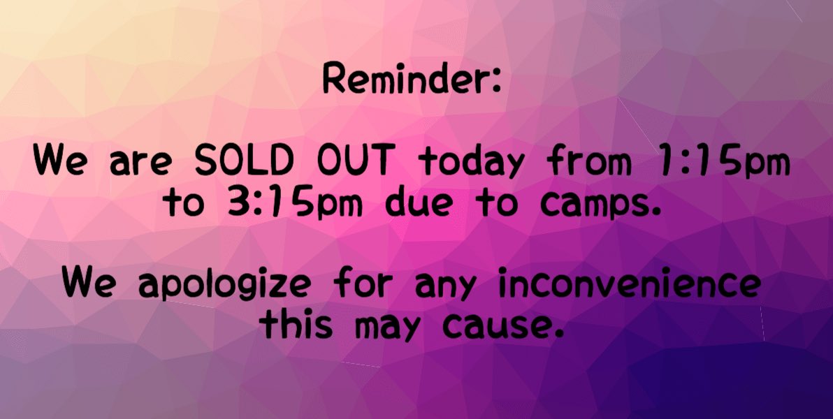 AtomicTrmpoline's tweet image. #updates #soldout #camps #atomictrampoline @VillatLeesburg