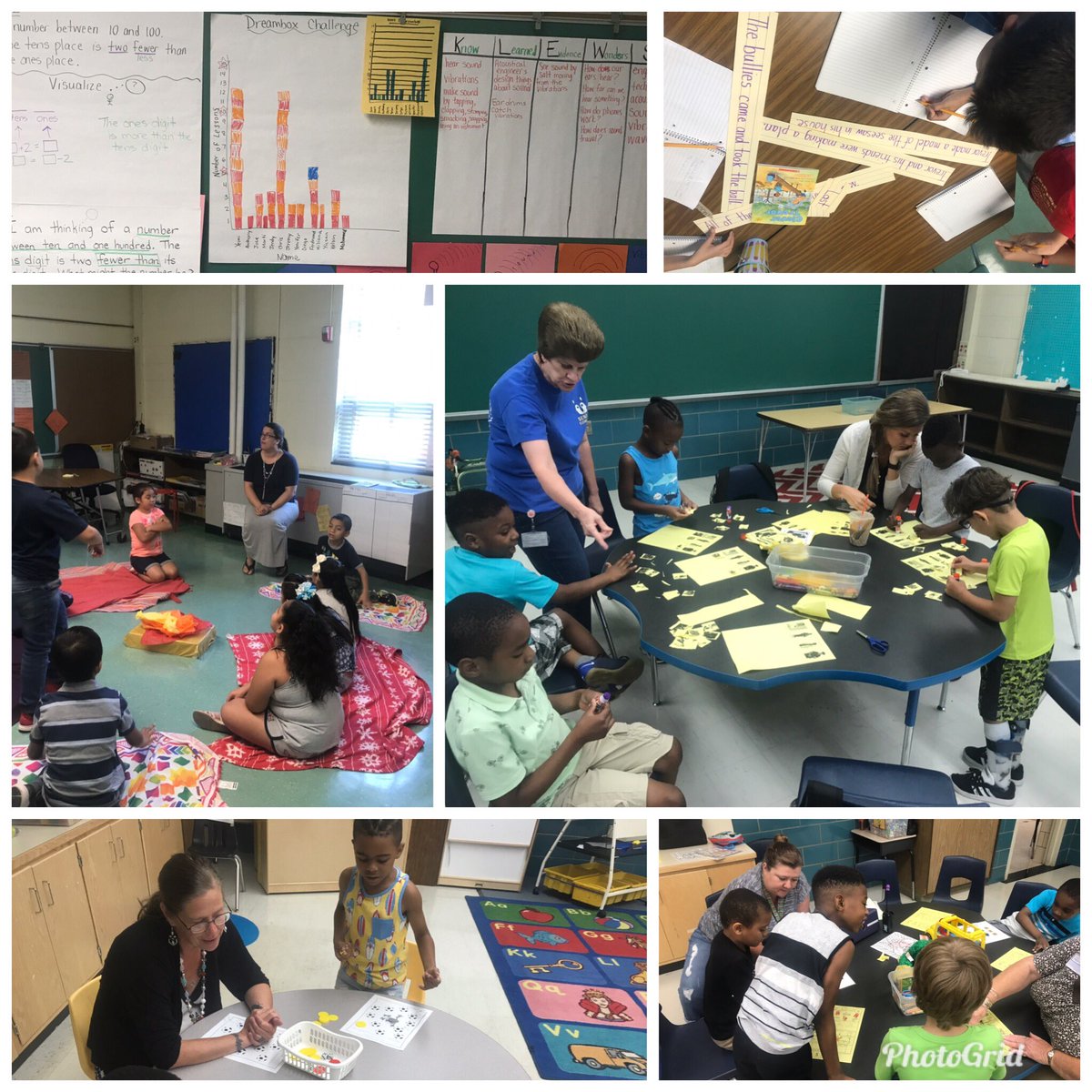 MrJnoonan's tweet photo. Week 2 of ESY & ELO in the books for @TeamSSES! Engaging, targeted instruction @RedHouseRun has surely helped students keep up with their skills and strategies! #StopSummerSlide #WhereIsSummerGoing! https://t.co/1uxhIq4YT2