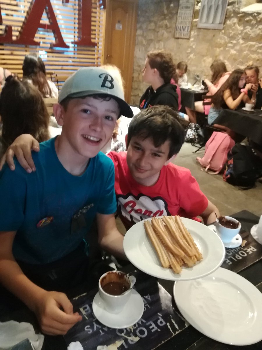 glanymormfl's tweet photo. Churros for the Birthday boy! @glanymorschool https://t.co/zpFRNIATTn