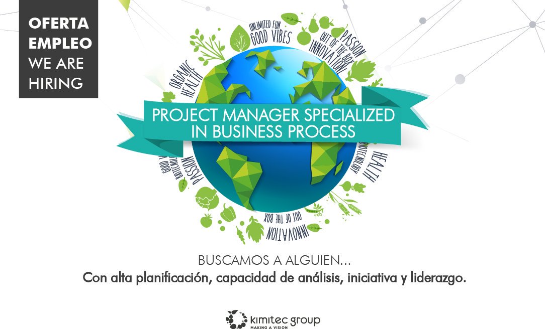 KimitecGroup's tweet photo. We are hiring! We are looking for a Project Manager specialized in Business Process, with high planning, analytical skills, initiative and leadership.

Request it through 👉 rr.hh@kimitec.es

#KimitecGroup #BusinessProcess #ProjectManager #Joboffer https://t.co/rYtCspgdnM