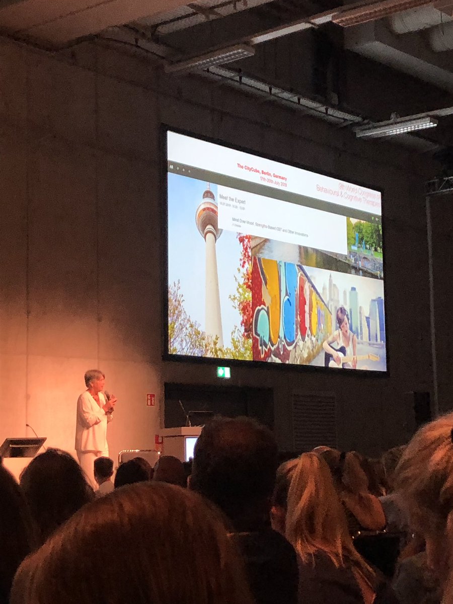Amelia Scott (@ameliajscott) on Twitter photo “Walking the walk” at <a href="/Wcbct2/">WCBCT 2019</a> -Empowering and collaborative dialogue coming out of Christine Padesky’s master session on strengths-based CBT “Walking the walk” at <a href="/Wcbct2/">WCBCT 2019</a> -Empowering and collaborative dialogue coming out of Christine Padesky’s master session on strengths-based CBT