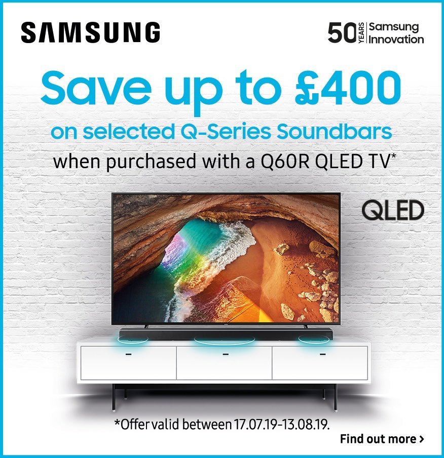 Celebrating 50 years Samsung innovation with more savings! Visit the store for more info! ⁦<a href="/LasylAV/">Lasyl Audio Visual</a>⁩ ⁦<a href="/EastSheenVlg/">East Sheen Village</a>⁩