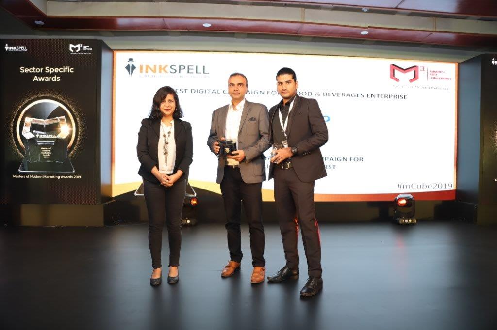 ValueFirstIN's tweet photo. Thank you @InkSpellPublish @mCube to award us for best #DigitalEngagement Campaign for Food & Beverage Enterprise none other than @PepsiCo
See the award winning case study- https://t.co/mlQlpO4nm1
#mCubeAwards #InkSpell2019 #ConsumerAcquisition #ConsumerRetention #Gamification https://t.co/vx9pSU6me5