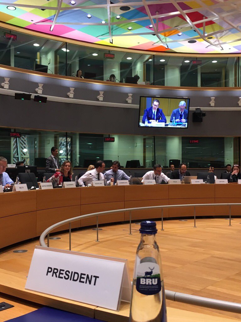 Our first meeting of #HLGcompet during #EU2019FI. To respond to global challenges such as climate change and intensive global competition a well-functioning 🇪🇺#SingleMarket is our best tool. <a href="/TEM_uutiset/">TEM</a>