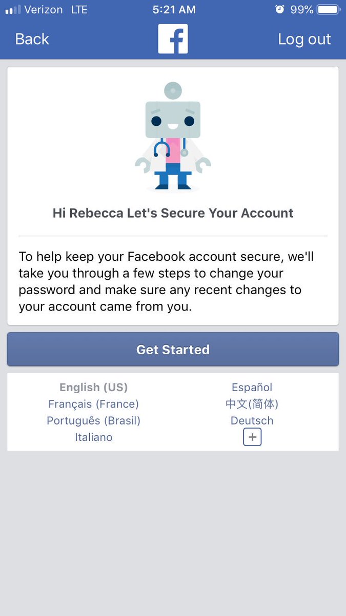FerraRebrcca's tweet photo. #facebookisdown many screens to “fix” the problem, and still can’t log in? 😆 Come one, #facebook One week down w/no Customer Service. Was considering it, but good thing I don’t have any business or $ invested in this platform 🤦‍♀️ https://t.co/hOTRwBDG2Y