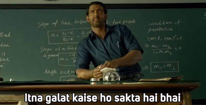 INDIANMOVIES12's tweet photo. Everyone- Engineering karle bahut scope hai
*Me after doing Engineering.
#Super30Film #Super30WithHrithik #super30trailer #super30 #HrithikRoshan #WarTeaser https://t.co/pvJJHbIHGP