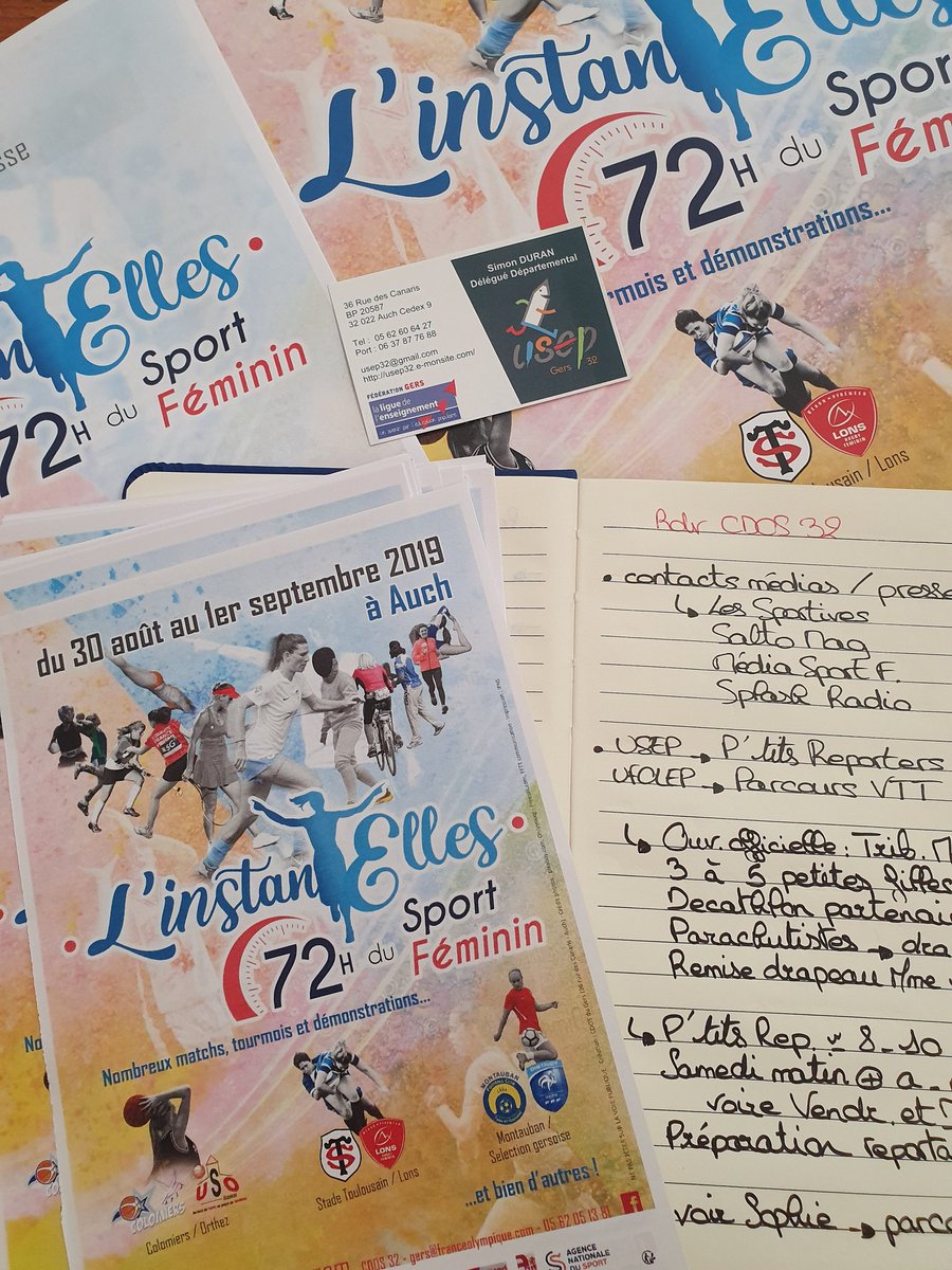 USEP32 (@usepgers) on Twitter photo Work in progress... 😉
#ptitsreporters #sportaufeminin
<a href="/USEPgers/">USEP32</a> <a href="/usepnationale/">USEP nationale</a> <a href="/32Cdos/">CDOS 32</a> <a href="/villedauch/">Ville d'Auch</a> @LeGers32 <a href="/Occitanie/">Région Occitanie</a> <a href="/LaRadioHitFm/">Hit FM Radio</a> <a href="/ladepeche_32/">La Dépêche 32</a> <a href="/ladepechedumidi/">La Dépêche du Midi</a> <a href="/lejournaldugers/">Le journal du Gers</a> @ltoison_32 <a href="/Ufolep32/">Ufolep32</a> <a href="/MarleneSchiappa/">🇫🇷 MarleneSchiappa</a> <a href="/RoxaMaracineanu/">Roxana Maracineanu</a> <a href="/Prefet32/">Préfet du Gers</a> Work in progress... 😉
#ptitsreporters #sportaufeminin
<a href="/USEPgers/">USEP32</a> <a href="/usepnationale/">USEP nationale</a> <a href="/32Cdos/">CDOS 32</a> <a href="/villedauch/">Ville d'Auch</a> @LeGers32 <a href="/Occitanie/">Région Occitanie</a> <a href="/LaRadioHitFm/">Hit FM Radio</a> <a href="/ladepeche_32/">La Dépêche 32</a> <a href="/ladepechedumidi/">La Dépêche du Midi</a> <a href="/lejournaldugers/">Le journal du Gers</a> @ltoison_32 <a href="/Ufolep32/">Ufolep32</a> <a href="/MarleneSchiappa/">🇫🇷 MarleneSchiappa</a> <a href="/RoxaMaracineanu/">Roxana Maracineanu</a> <a href="/Prefet32/">Préfet du Gers</a>