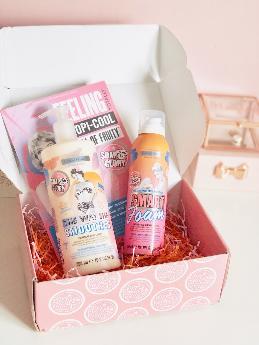 xoHayleyLouise's tweet photo. Can’t wait to try this new mousse! Thankyou so much @SoapandGlory / @prsoapandglory 😘💗

#gifted #soapandglory #calloffruity #beautyblogger #bblogger xo https://t.co/t4vE50n99B