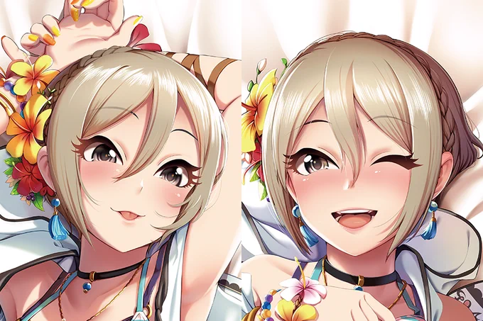 あるかみかど様にて新作抱き枕カバー(塩見周子)を描かせていただきました!https://t.co/gsiMhQrEp9 
現在FANBOXにて閲覧可能でございます。
https://t.co/yWWlVvId0y
C96会場では3日目の「ノ-23b DiceBomb」で委託販売を行いますのでよろしければお越し下さいませ! 