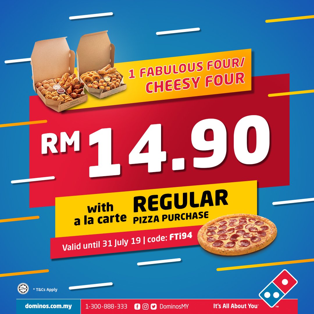 FoodViralMY's tweet photo. PROMO DOMINO PIZZA 🎆

Korang jom makan Domino Pizza. Ni ada Promo Kupon Saranghae tau🤤🍕 ! Promosi ni sampai 31 JULY 2019. Korang boleh lah ajak geng korang lepak. Senang jer nak tebus tunjuk je kupon kat kaunter. Check thread utk banyak lagi kupon 😍😍 https://t.co/nNBInRFHe3